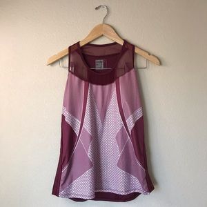 Lucky in Love Athletic Maroon Tank